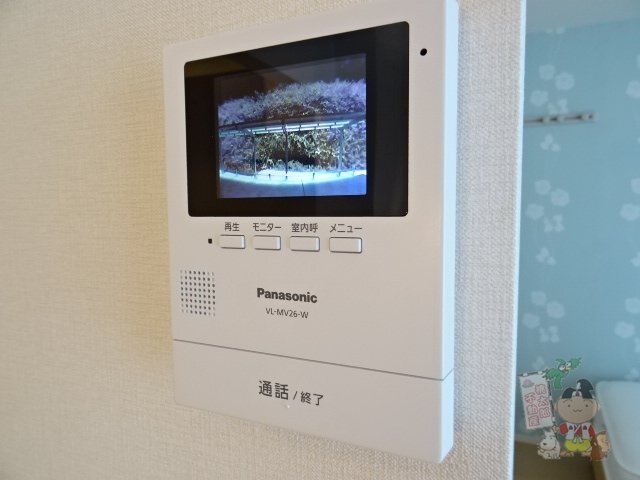 拡大写真:イヴェール 1階1のカメラ付インターホン