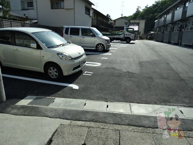 拡大写真:エパル三門 1階106の外観写真(昼)