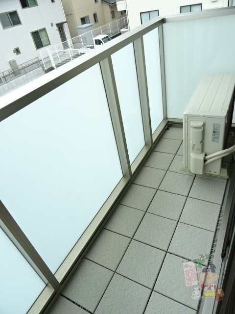 拡大写真:ボヌール Ⅱ 2階2のベランダ