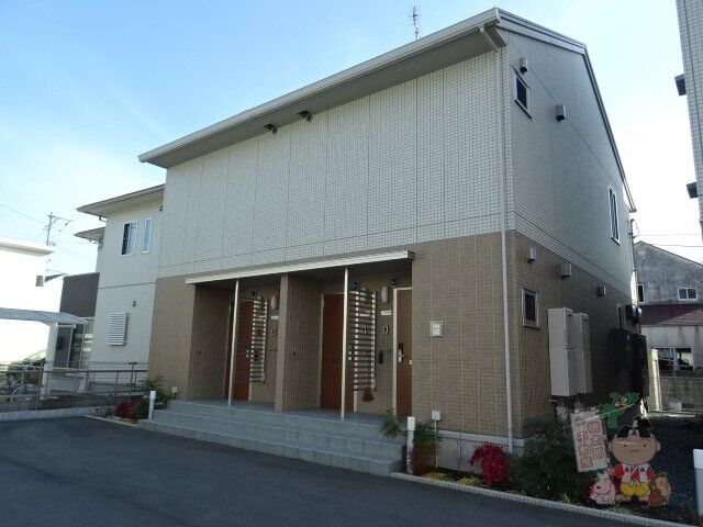 拡大写真：メゾンドシュクル　Ｂ 2階2の外観写真（昼）