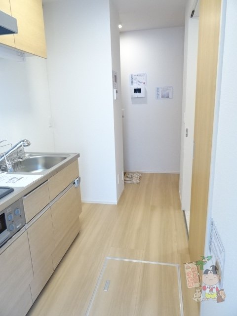 拡大写真:アルシオネ岡山駅西 1階01のキッチンスペース