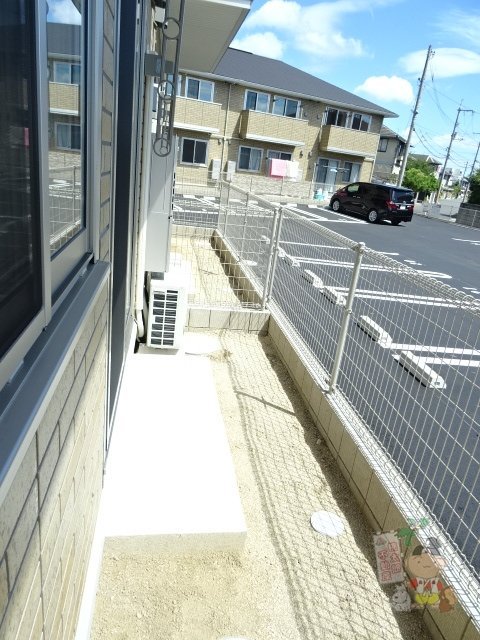 拡大写真:ラウレア福田 B 1階1の専用庭