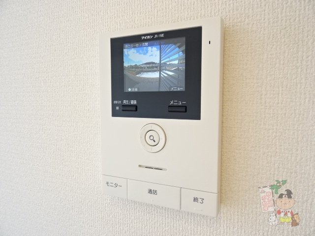 拡大写真:ラウレア福田 B 1階1のカメラ付インターホン