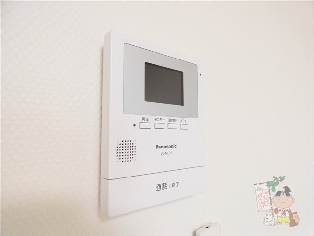 拡大写真:Crest(クレスト) 2階2のカメラ付インターホン