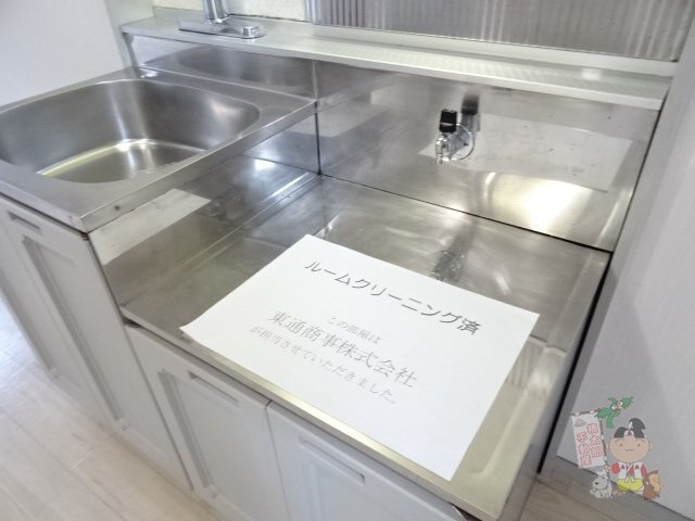 拡大写真:ビーライン北方 1階1のキッチン