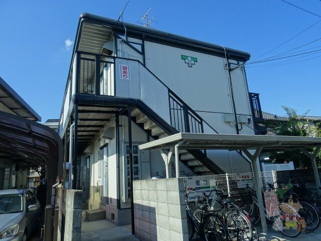 拡大写真:ビーライン北方 1階1の外観写真(昼)