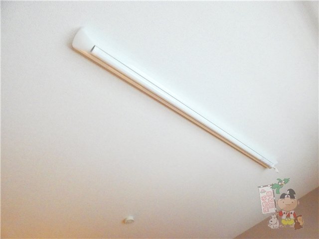 拡大写真:ベレオ北方 3階02の室内物干
