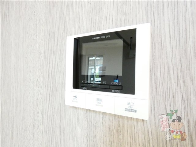 拡大写真:メセタ A 2階02のカメラ付インターホン