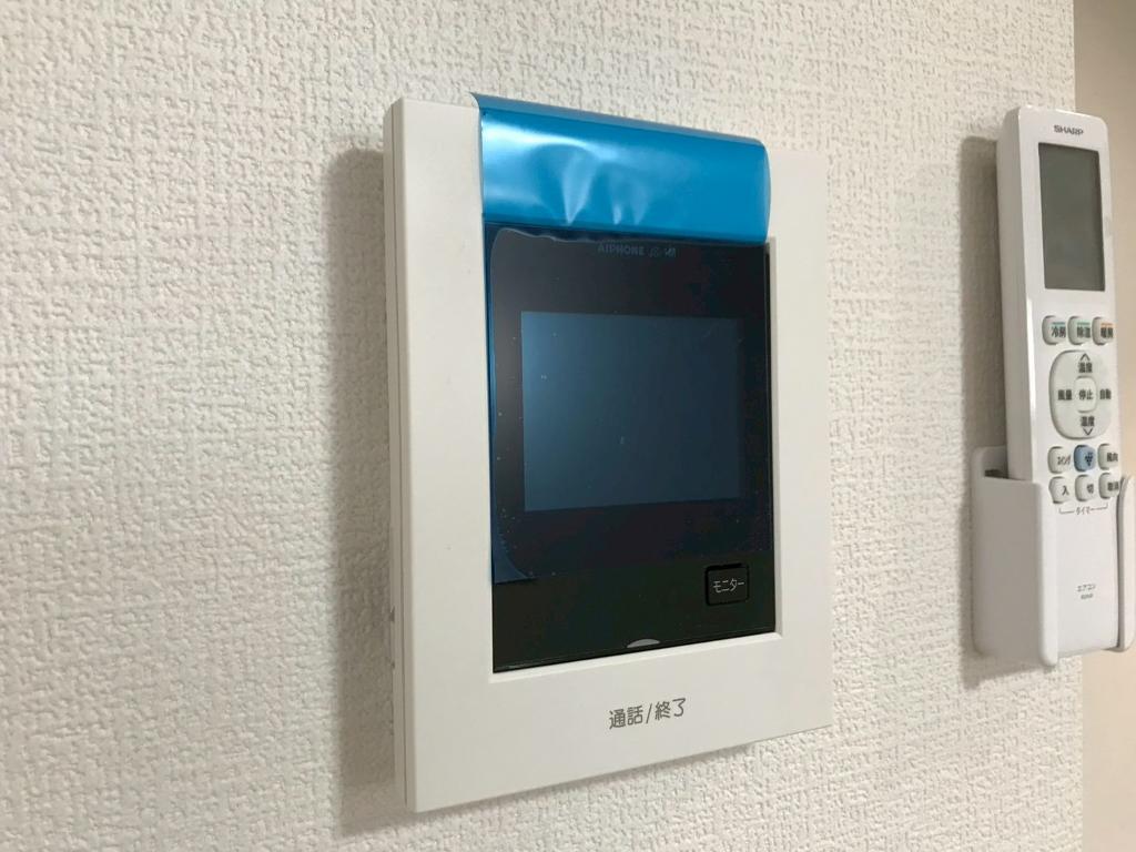 拡大写真：レフィナードさくら久田 2階201のセキュリティ