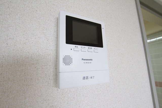 拡大写真：グランピアウエスト 1階101のセキュリティ