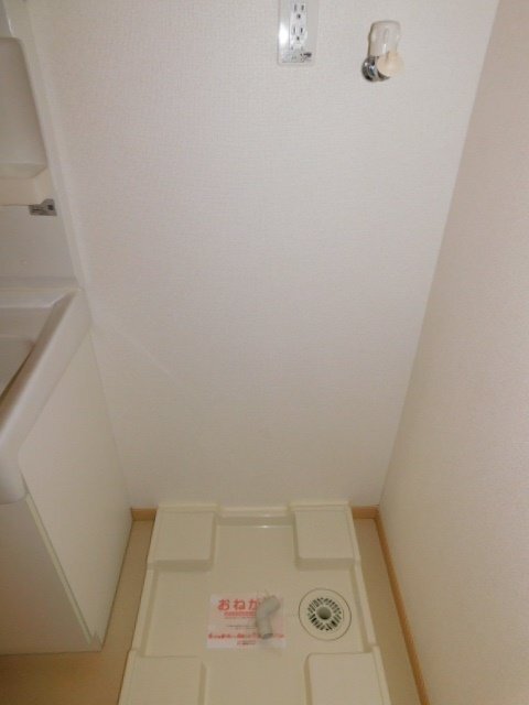 拡大写真：カルトナージュ 1階101の洗濯パン