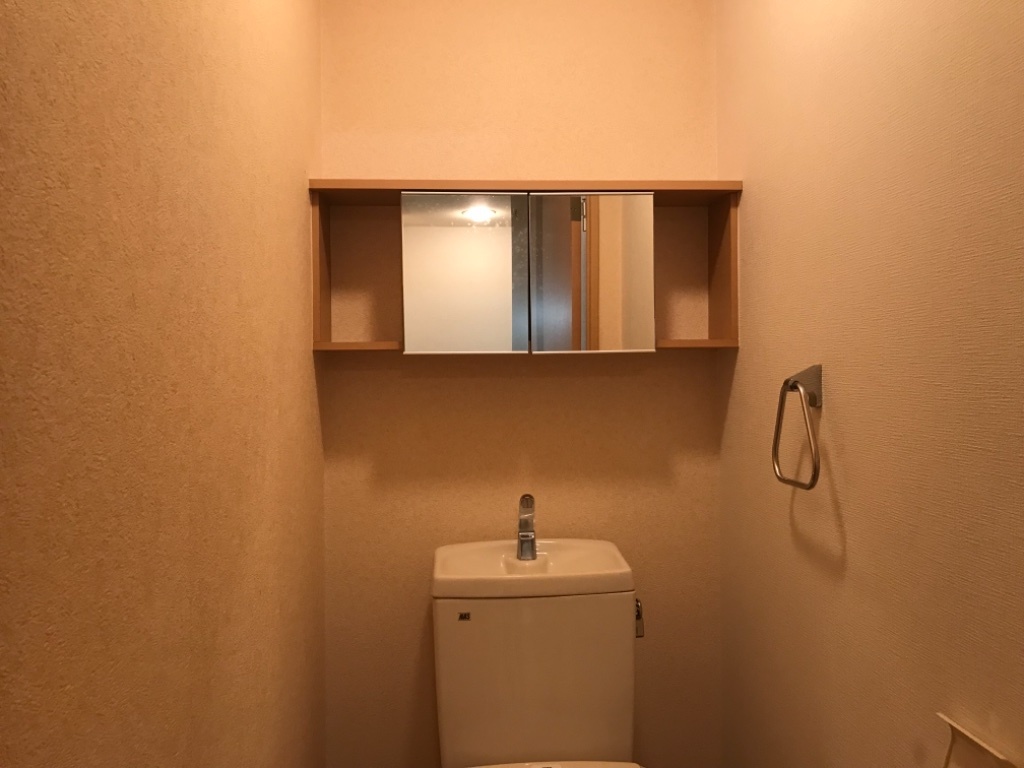 拡大写真：カサ　フェンテ．Ｋ 1階110のトイレ