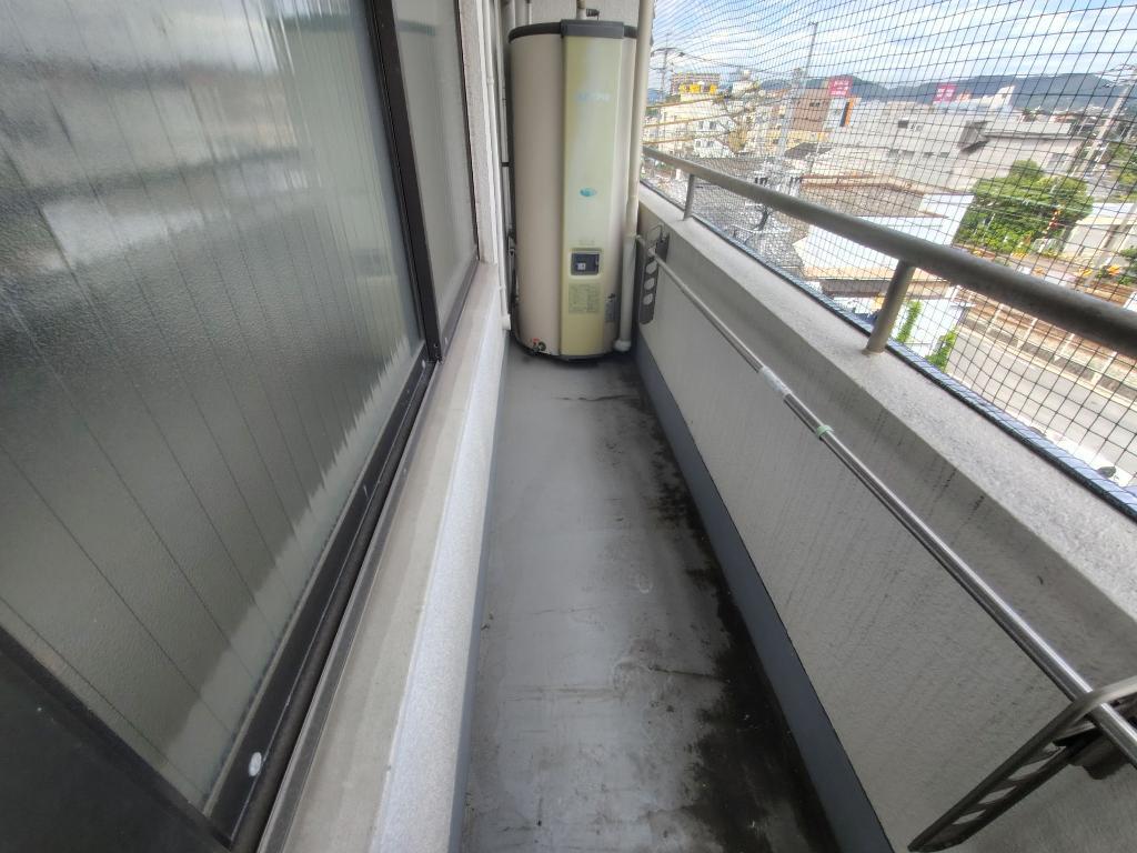 拡大写真:菊池ビル 4階501のベランダ