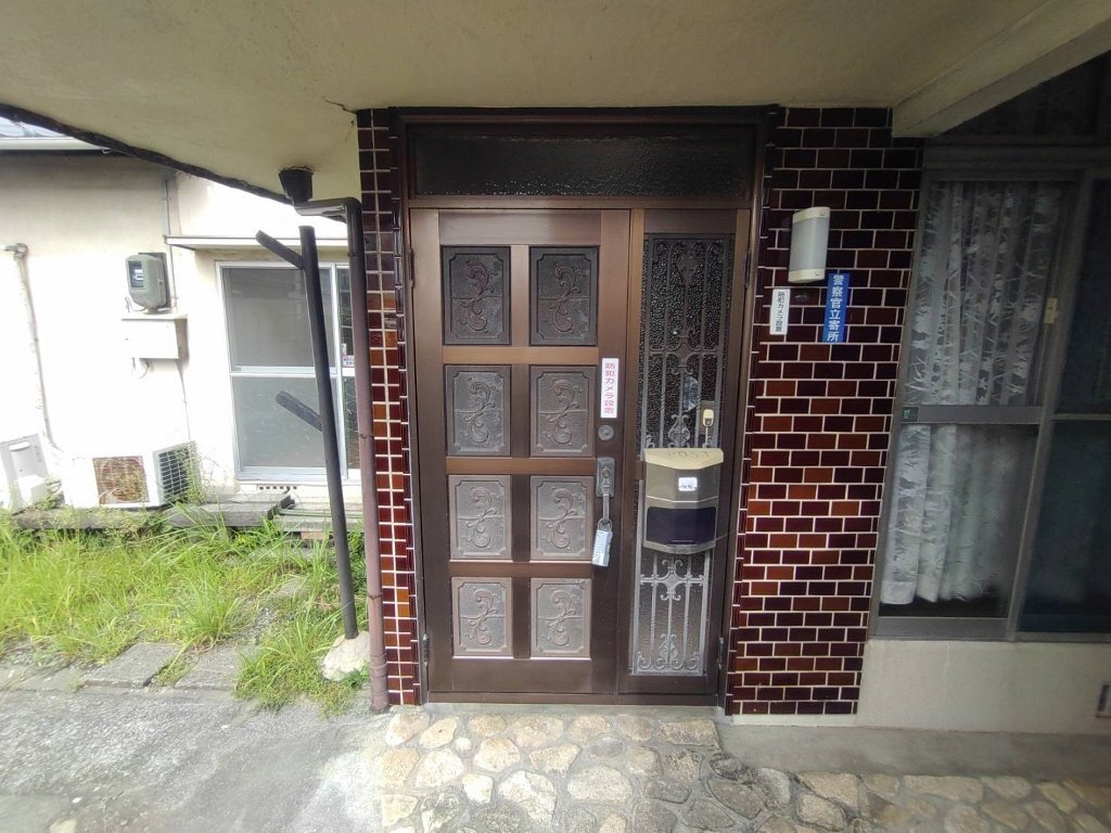 拡大写真:舛元氏大正町アパート 1階1kaiの玄関