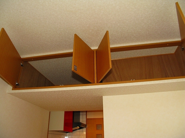 拡大写真：福岡市中央区長浜２丁目 3階306の上部収納もついてます