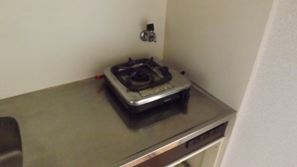 拡大写真：裾野市二ツ屋 1階A2のガスコンロ