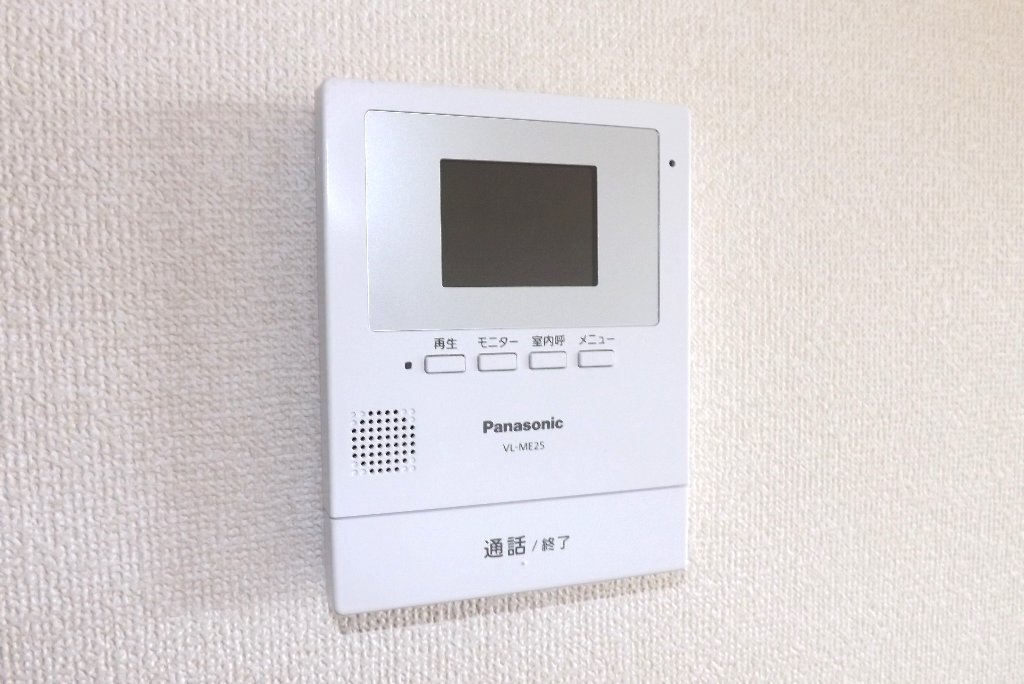 拡大写真：裾野市佐野 2階203のカメラ付インターホン
