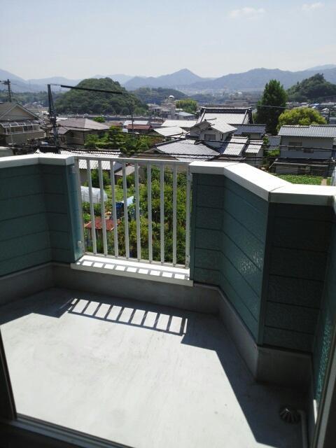 拡大写真:クレストール古谷 2階201のベランダ