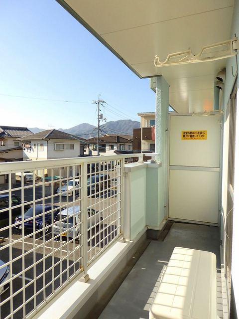 拡大写真:りべらる 2階202のベランダ
