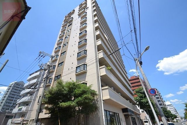 拡大写真:広島市中区河原町 6階607の外観写真(昼)