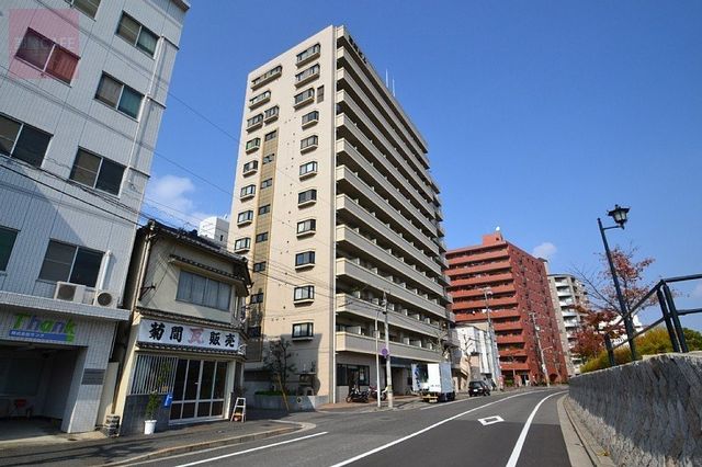拡大写真:広島市中区河原町 6階607の外観写真(昼)