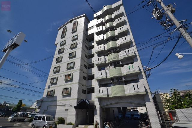 拡大写真:広島市西区南観音6丁目 4階402の外観写真(昼)