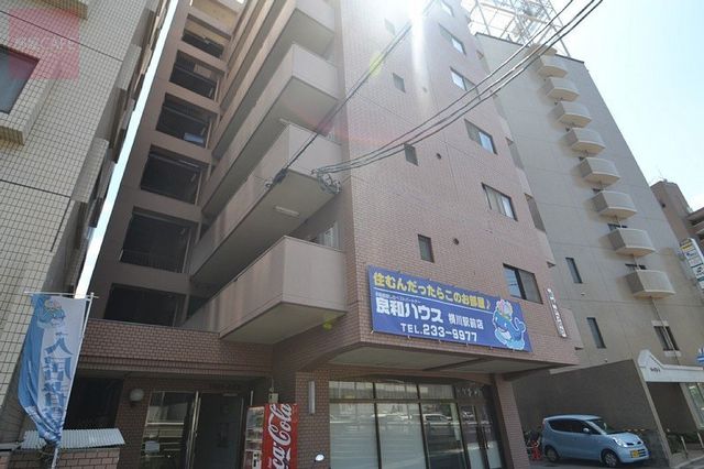 拡大写真:広島市西区大芝3丁目 3階307の外観写真(昼)