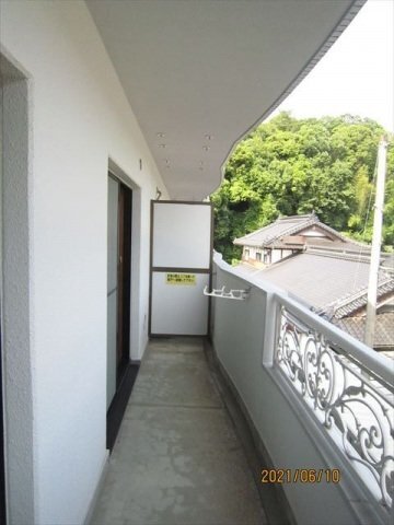 拡大写真:広島市安佐南区上安2丁目 3階301のベランダ(イメージ)