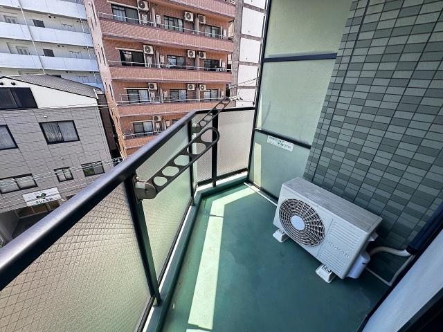拡大写真:広島市中区舟入本町 4階404のベランダ