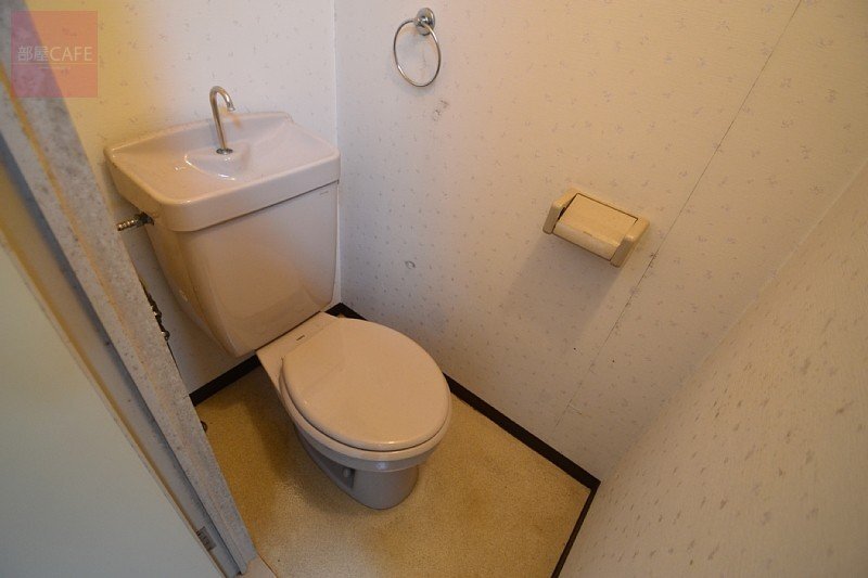 拡大写真:広島市中区東白島町 4階402のトイレ