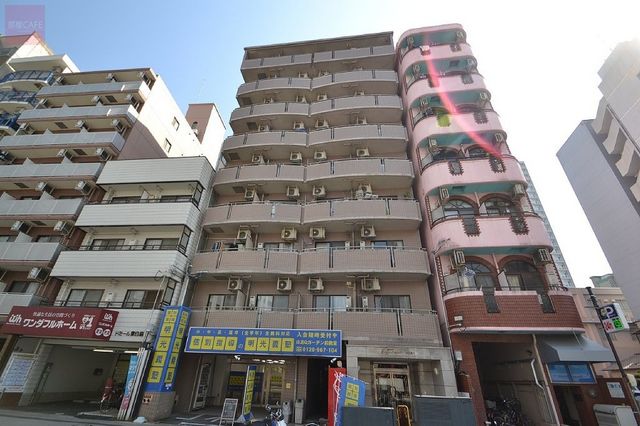拡大写真:広島市中区東白島町 4階402の外観写真(昼)