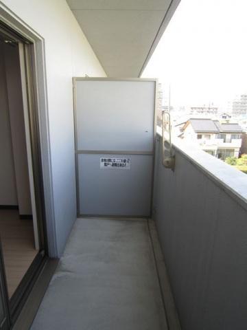 拡大写真:広島市安佐南区東原1丁目 4階402のベランダ