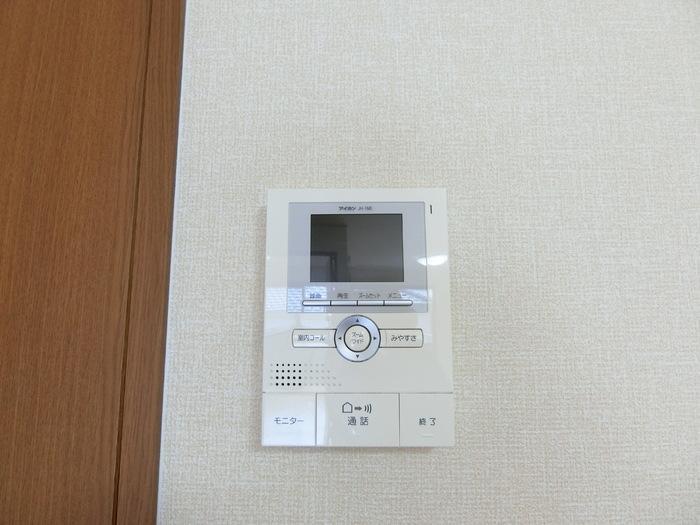 拡大写真:セジュール安東 2階201のセキュリティ