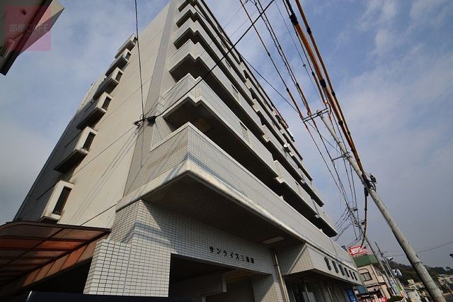 拡大写真:広島市西区三滝本町1丁目 4階402の外観写真(昼)