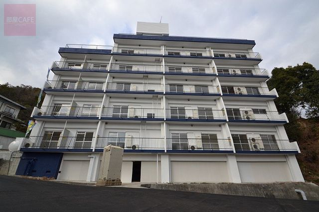 拡大写真:広島市西区三滝本町1丁目 5階502の外観写真(昼)