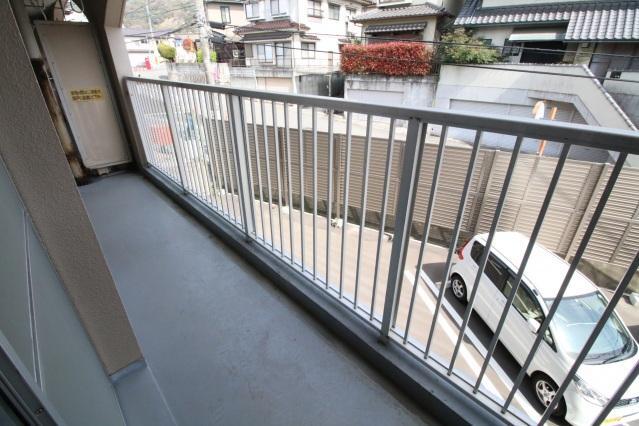 拡大写真：広島市東区温品２丁目 2階204のベランダ