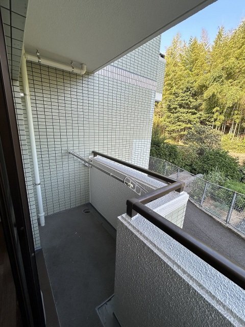 拡大写真:広島市東区中山中町 1階104のベランダ