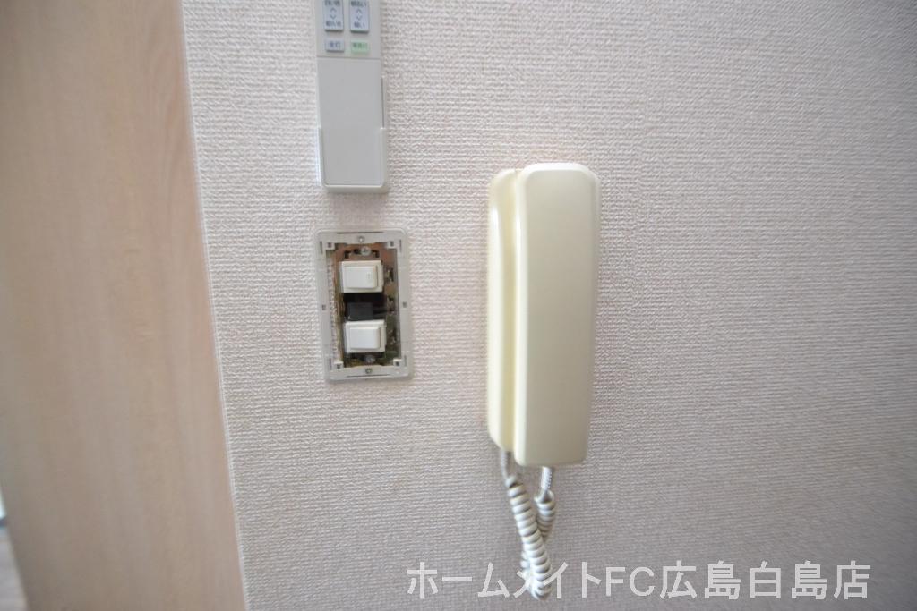 拡大写真:広島市南区宇品神田1丁目 2階401のセキュリティ