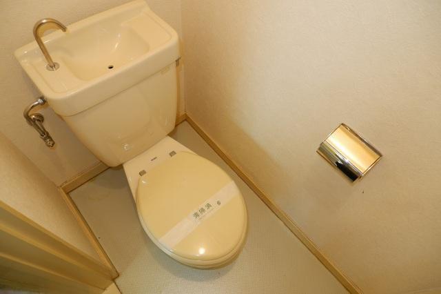 拡大写真:広島市中区大手町5丁目 2階203のトイレ