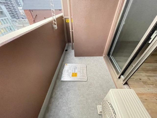 拡大写真:広島市中区西白島町 4階404のベランダ