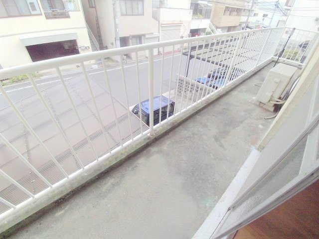 拡大写真:広島市中区吉島町 4階302のベランダ