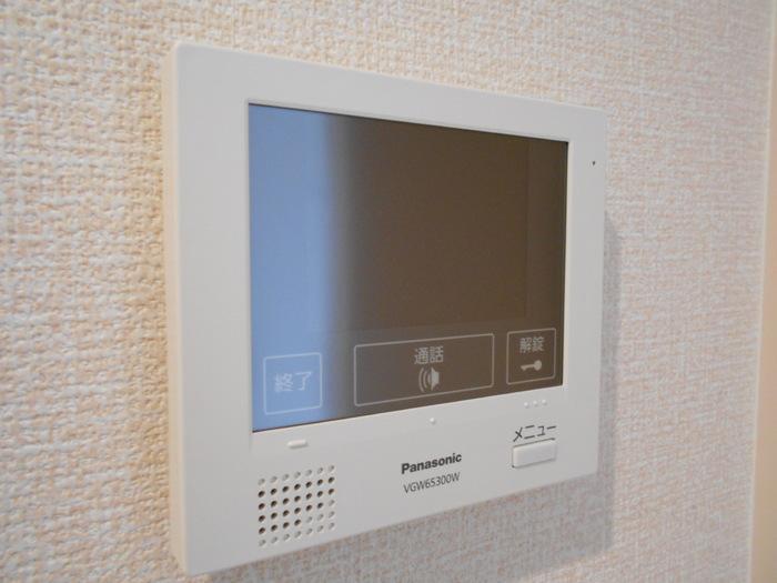 拡大写真:ブルーム宮の町 3階304のセキュリティ