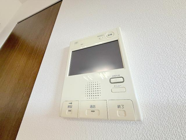 拡大写真:広島市安佐北区口田1丁目 12階1202のカメラ付インターホン