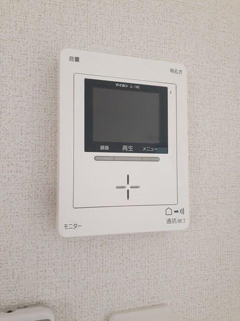 拡大写真:サニーエレガントハウスB 2階201のセキュリティ