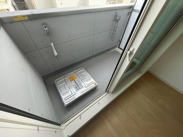 拡大写真:広島市西区高須2丁目 3階301のベランダ