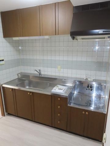 拡大写真:広島市安佐南区大町東4丁目 3階302のキッチン