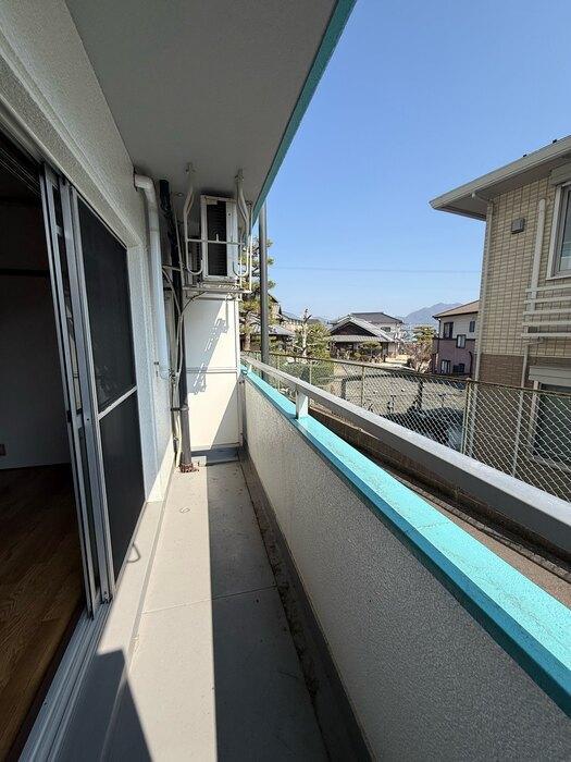 拡大写真:広島市佐伯区坪井1丁目 1階102のベランダ