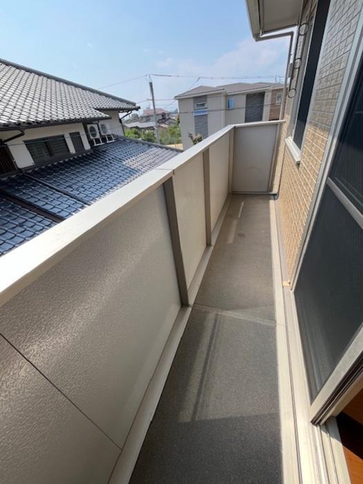 拡大写真:安芸郡府中町みくまり3丁目 2階201のベランダ