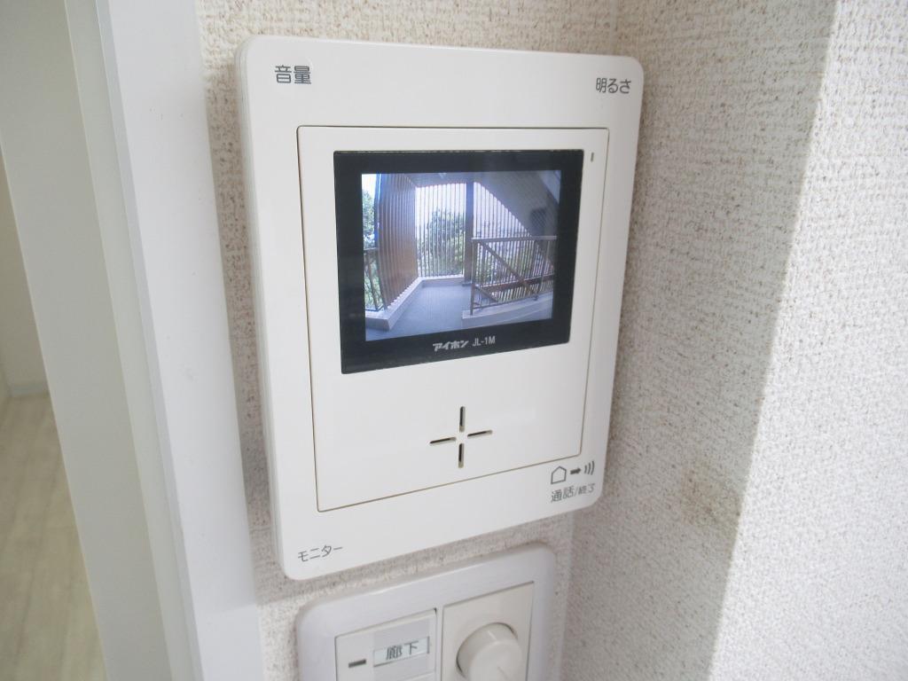 拡大写真:山崎第3マンション 6階601のTVモニターホン(イメージ)