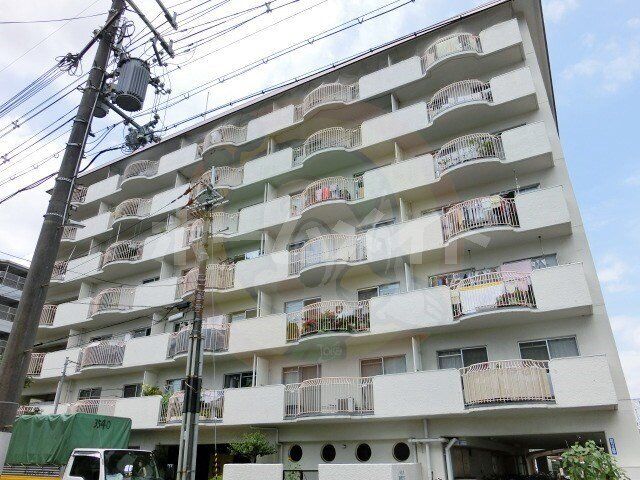 拡大写真:サンピア茨木 4階417の外観写真(昼)